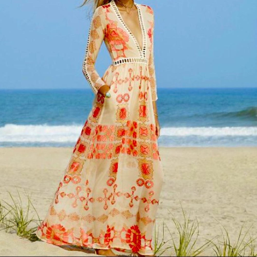 For Love and lemons Barcelona maxi dress